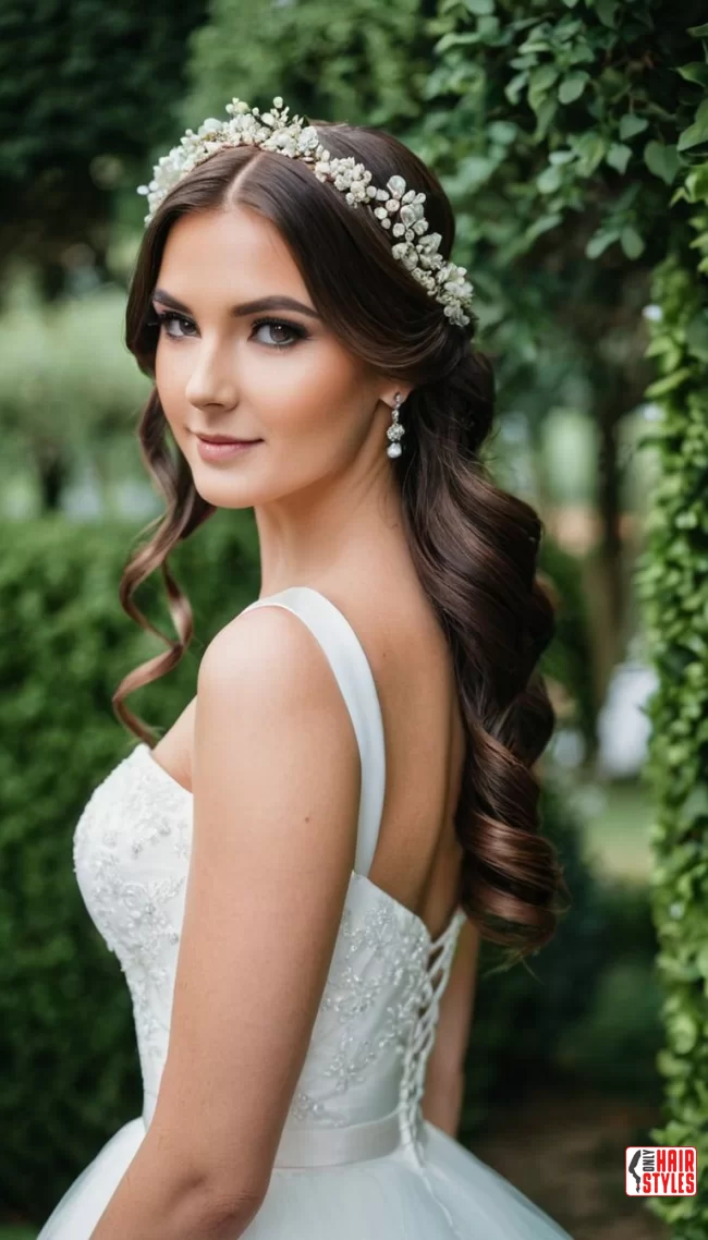 5. Timeless Half-Up, Half-Down: The Best of Both Worlds | Perfect Wedding Hairstyles: Timeless Trends For Your Special Day