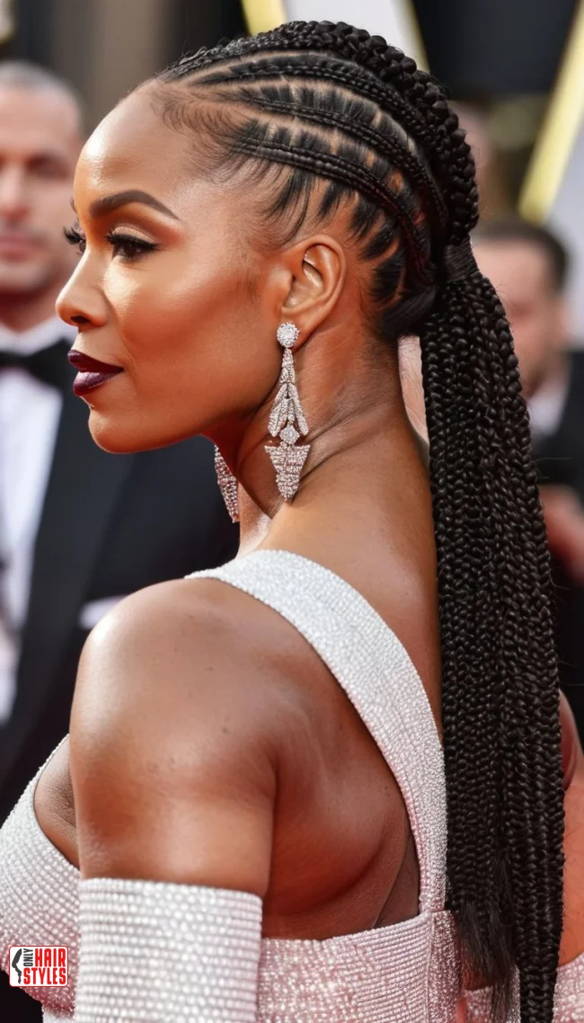 Braided Ponytail | Ponytail Styles For Black Women: Trendy And Elegant Looks
