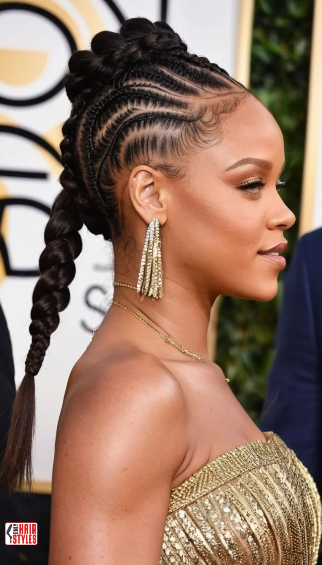 Braided Ponytail | Ponytail Styles For Black Women: Trendy And Elegant Looks