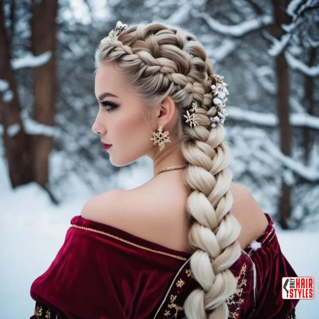 Winter Wonderland Braids | Winter Blonde Hairstyles: 20 Chic Ways To Flaunt This Hair Color