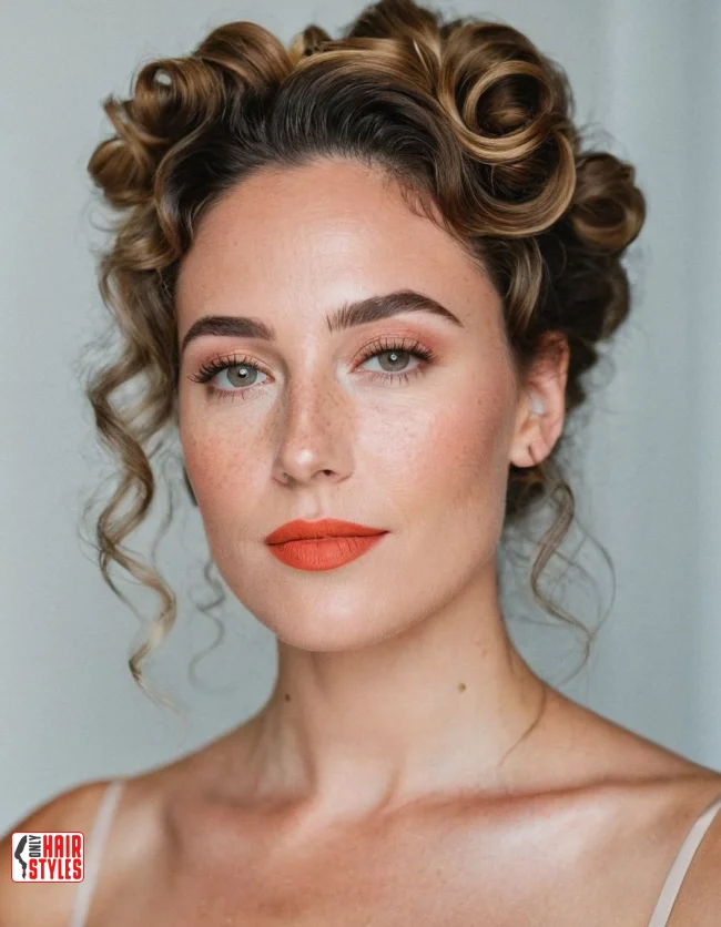 9. Curly Updo | 10 Gorgeous Mother Of The Bride Hairstyles For A Special Day