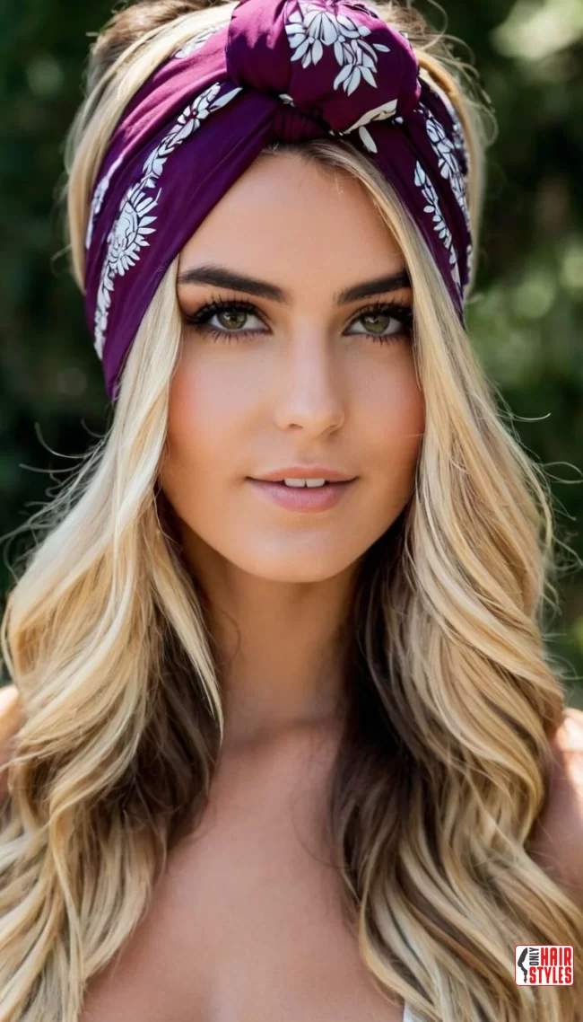 Boho Chic Turban | Chic And Trendy: 24 Hairstyle Ideas Using A Scarf