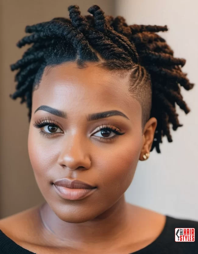 Short Dreadlocks | Short Natural Haircuts For Black Women With Round Faces