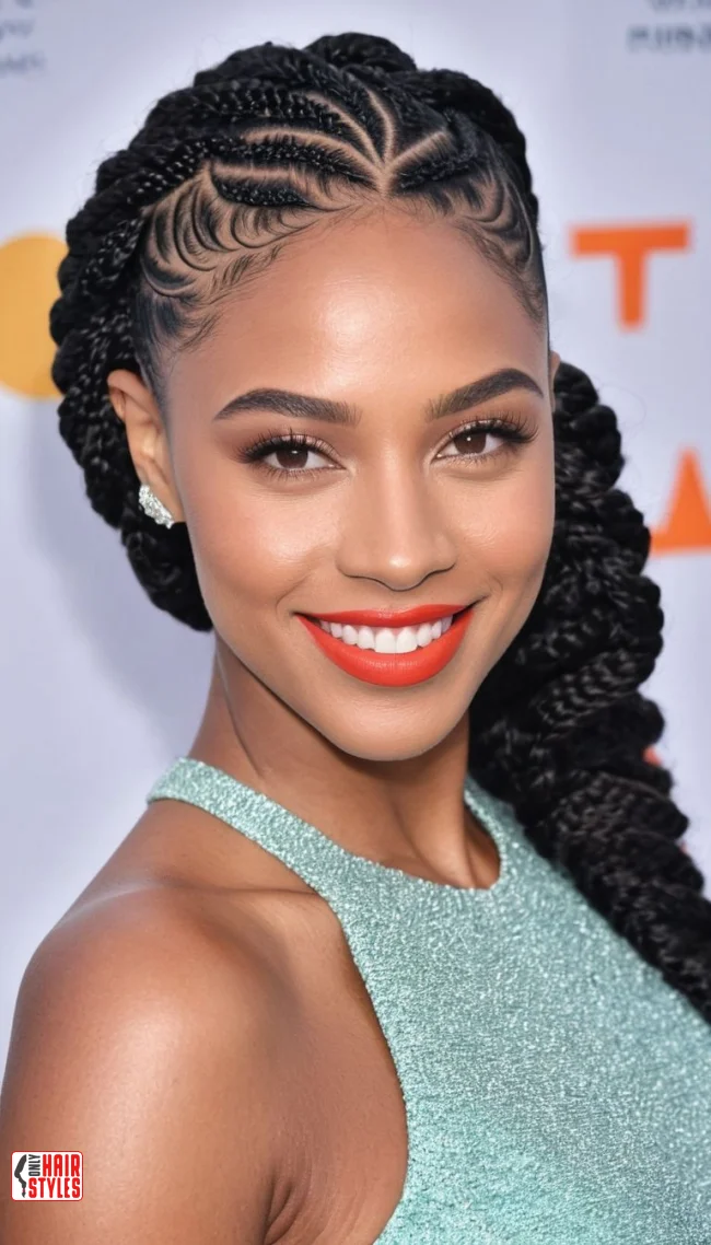 8. Flat Twist with Zig-Zag Parts | 10 Simple Flat Twist Styles For Quick Everyday Looks