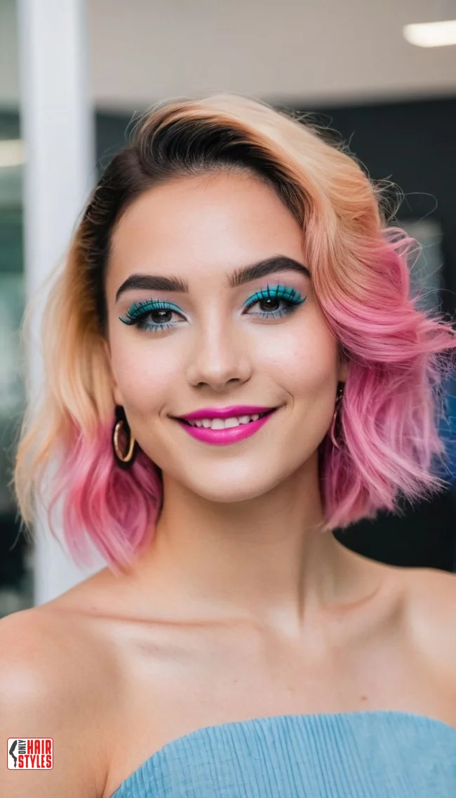 2. Half-and-Half Hair Color | 10 Edgy Alternative Hairstyles To Unleash Your Bold Side