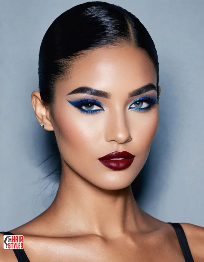 3. Jet Black | 10 Hair Colors For Cool Skin Tones, According To Stylists