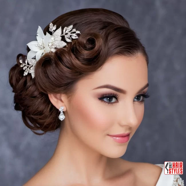 Romantic Updo with Soft Curls | How To: Hairstyles For Wedding Guests: 10 Most Beautiful Variants With Step-By-Step Guide