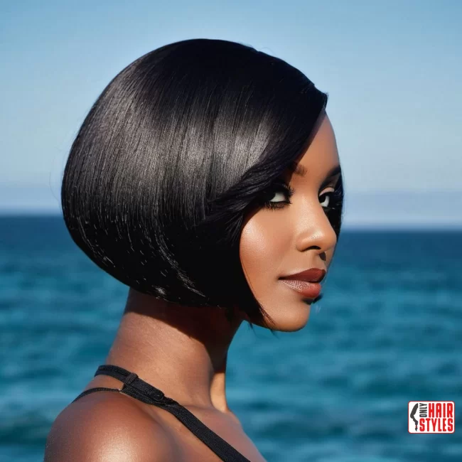 Sleek Bob | 30 Top Hairstyles For Black Women (Trending For 2024)