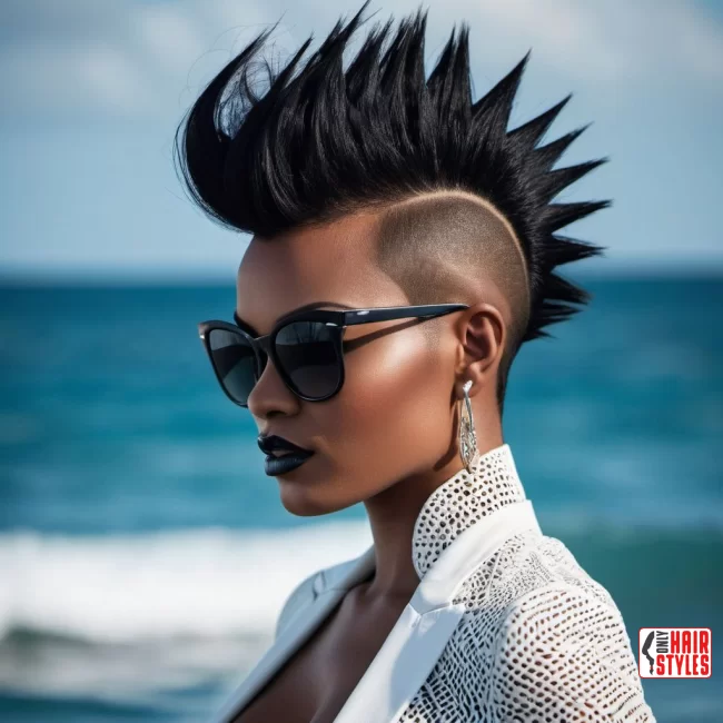 Mohawk Madness | 30 Top Hairstyles For Black Women (Trending For 2024)