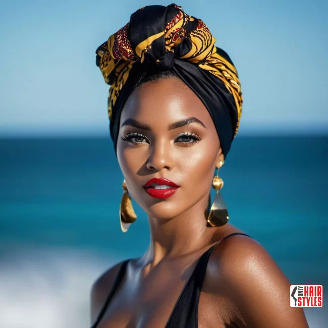 Bold Headwrap Styles | 30 Top Hairstyles For Black Women (Trending For 2024)