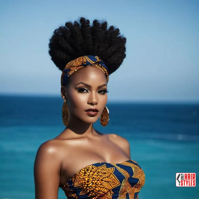 African-Inspired Prints | 30 Top Hairstyles For Black Women (Trending For 2024)