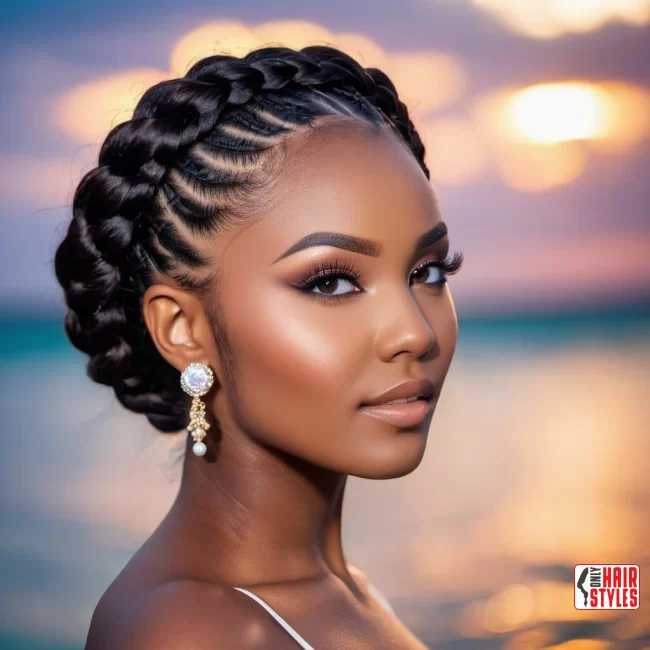 Halo Braid | 30 Top Hairstyles For Black Women (Trending For 2024)