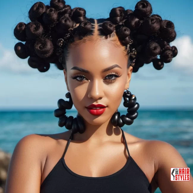 Bantu Knots | 30 Top Hairstyles For Black Women (Trending For 2024)
