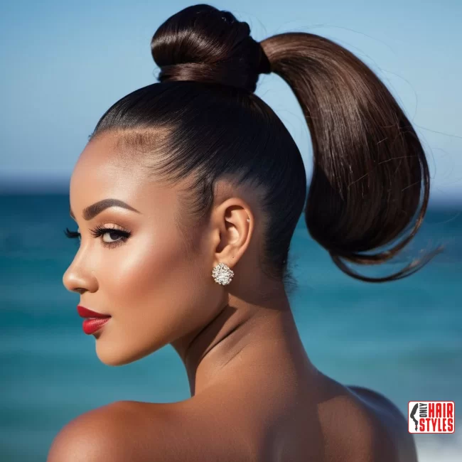 High Ponytail | 30 Top Hairstyles For Black Women (Trending For 2024)