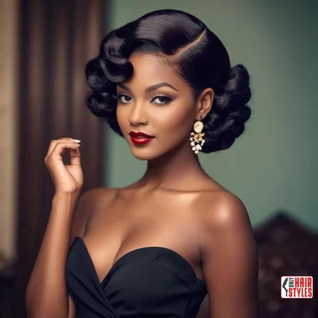 Vintage Glamour | 30 Top Hairstyles For Black Women (Trending For 2024)