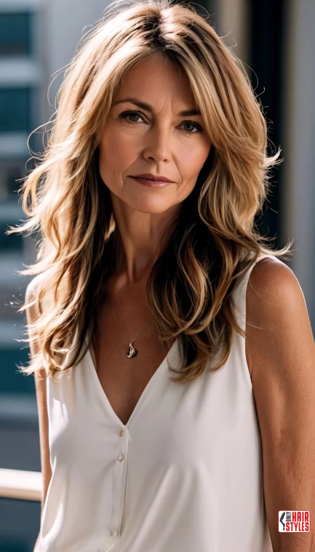 Layered Shag Cut | 20 Long Hairstyles For Women Over 50