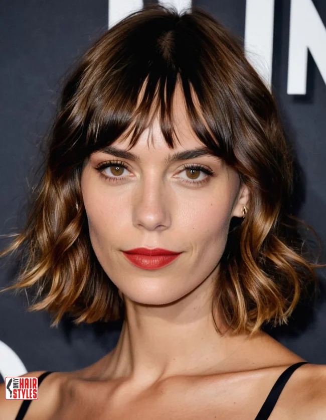 2. Wispy Bangs | 8 Classic Grunge Hairstyles That Are Most Popular