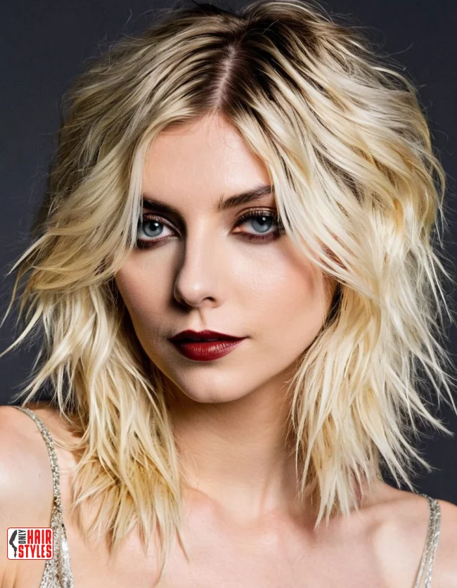 1. Messy Shag Cut | 8 Classic Grunge Hairstyles That Are Most Popular