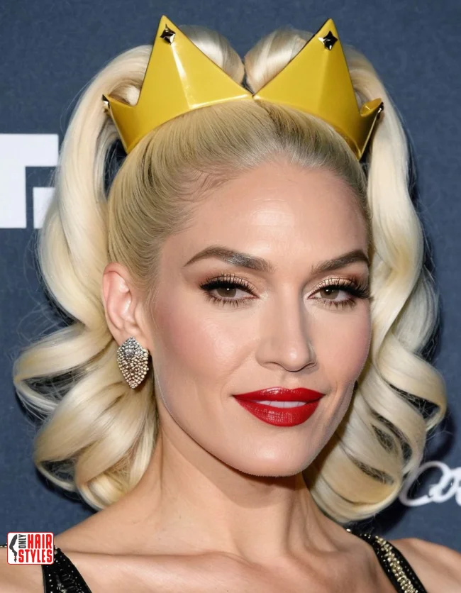 5. Half-Up, Half-Down with Mini Buns | 8 Classic Grunge Hairstyles That Are Most Popular