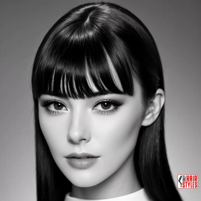 Sleek and Straight Birkin Bangs | Birkin Bangs: Retro Chic Revival Takes The Hair Scene By Storm