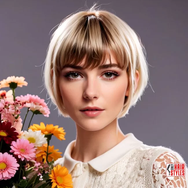 Textured Pixie Cut with Birkin Bangs | Birkin Bangs: Retro Chic Revival Takes The Hair Scene By Storm