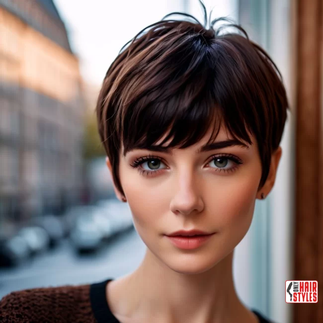 Textured Pixie Cut with Birkin Bangs | Birkin Bangs: Retro Chic Revival Takes The Hair Scene By Storm