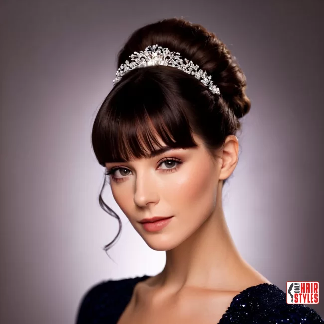 Birkin Bangs with Updo Elegance | Birkin Bangs: Retro Chic Revival Takes The Hair Scene By Storm