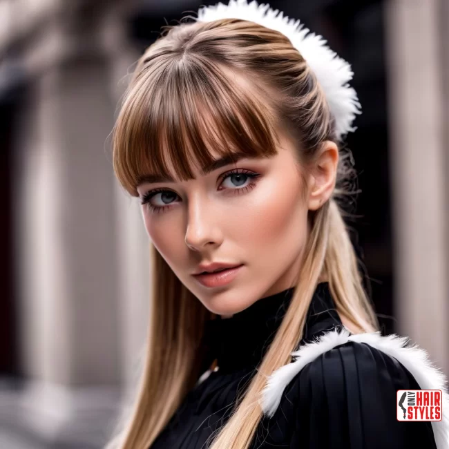 Ponytail Perfection with Birkin Bangs | Birkin Bangs: Retro Chic Revival Takes The Hair Scene By Storm