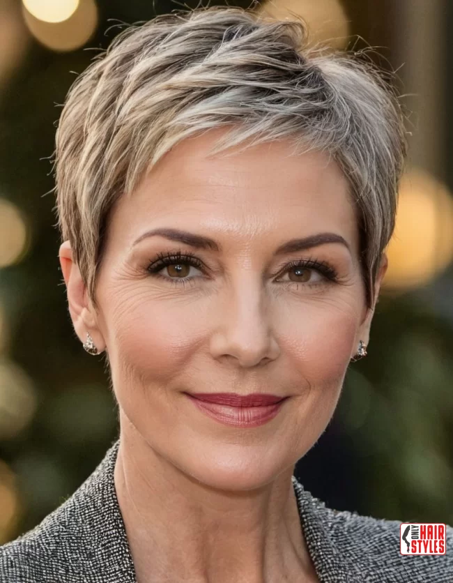 Classic Pixie Cut | Pixie Hairstyles For Women Over 50: Timeless And Trendy Styles