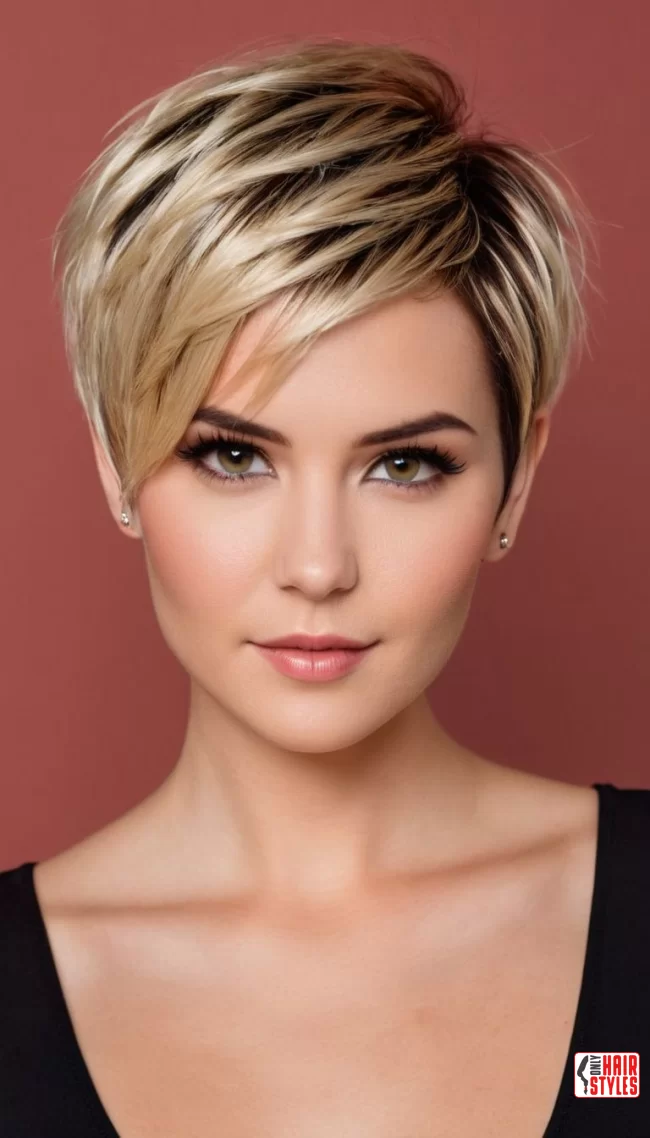 Pixie Cut with Texture | Flattering Styles: Top Hairstyles For Square Face Shape