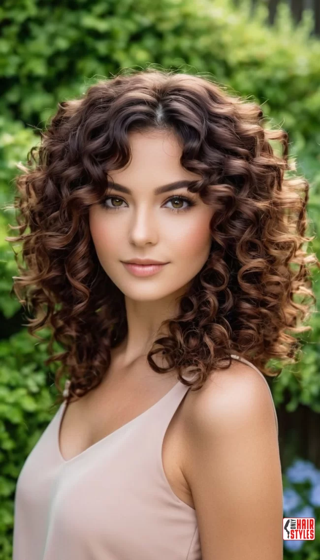 Curly or Wavy Shag | Flattering Styles: Top Hairstyles For Square Face Shape