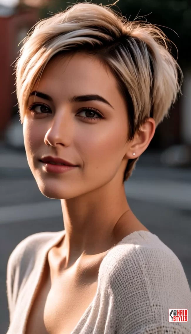 Textured Pixie Cut | 15 Flattering Short Haircuts For Square Faces: Elevate Your Style With Chic Choices