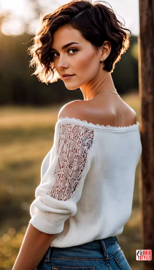 Curly Pixie Cut | 15 Flattering Short Haircuts For Square Faces: Elevate Your Style With Chic Choices