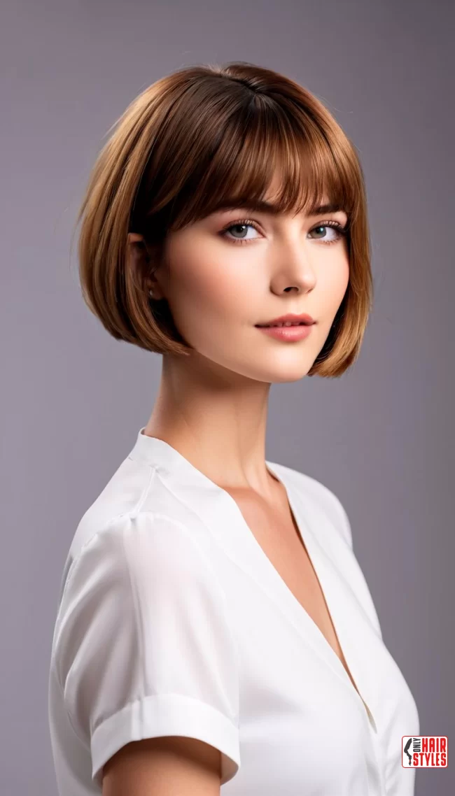 Classic Short Bob | 15 Flattering Short Haircuts For Square Faces: Elevate Your Style With Chic Choices