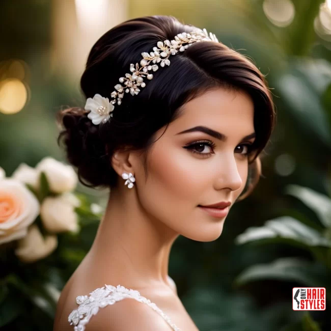 Classic Elegance | Bridal Hairstyle For Short Hair: Top 10 Picks For Your Big Day!