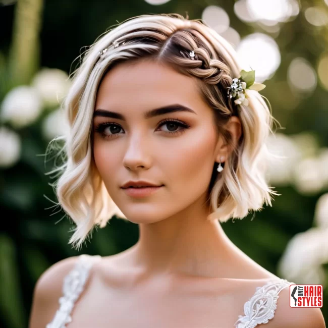 Boho Chic Braids | Bridal Hairstyle For Short Hair: Top 10 Picks For Your Big Day!