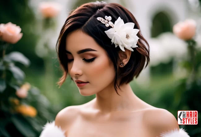 Bridal Hairstyle For Short Hair: Top 10 Picks For Your Big Day! | Bridal Hairstyle For Short Hair: Top 10 Picks For Your Big Day!