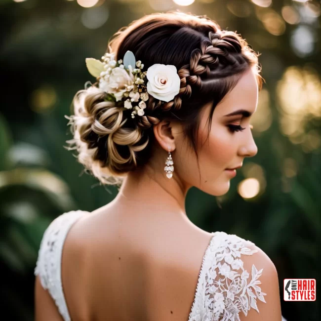 Boho Chic Braids | Bridal Hairstyle For Short Hair: Top 10 Picks For Your Big Day!