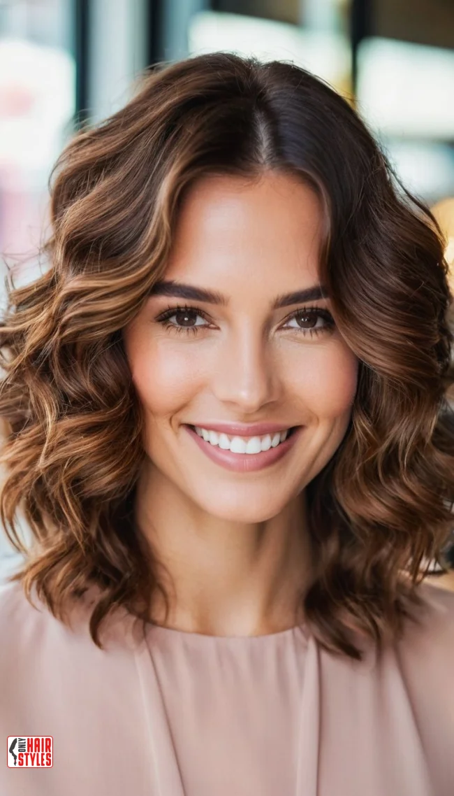 5. Wavy Hush Cut with Textured Layers | 10 Hush Cut Hairstyles That Bring Soft Volume