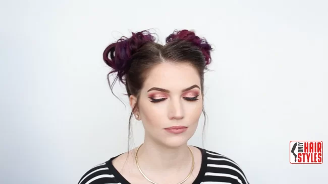 Messy Space Buns | Quick And Easy Space Buns Hairstyle Tutorial With Examples