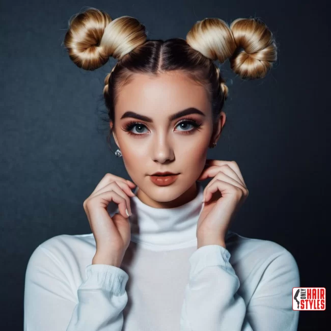 Other Crazy Space Buns | Quick And Easy Space Buns Hairstyle Tutorial With Examples