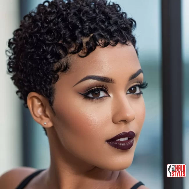 18.&nbsp;Short Black Curls | 33 Hottest Short Hairstyles For Black Women