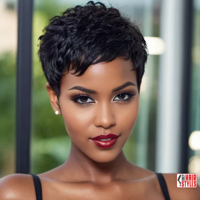 25.&nbsp;Short Pixie Cut for Black Women | 33 Hottest Short Hairstyles For Black Women