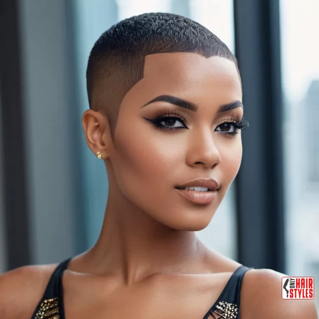 30.&nbsp;Buzz Cut with Lovely Designs | 33 Hottest Short Hairstyles For Black Women