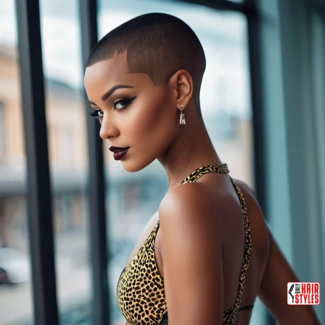 30.&nbsp;Buzz Cut with Lovely Designs | 33 Hottest Short Hairstyles For Black Women