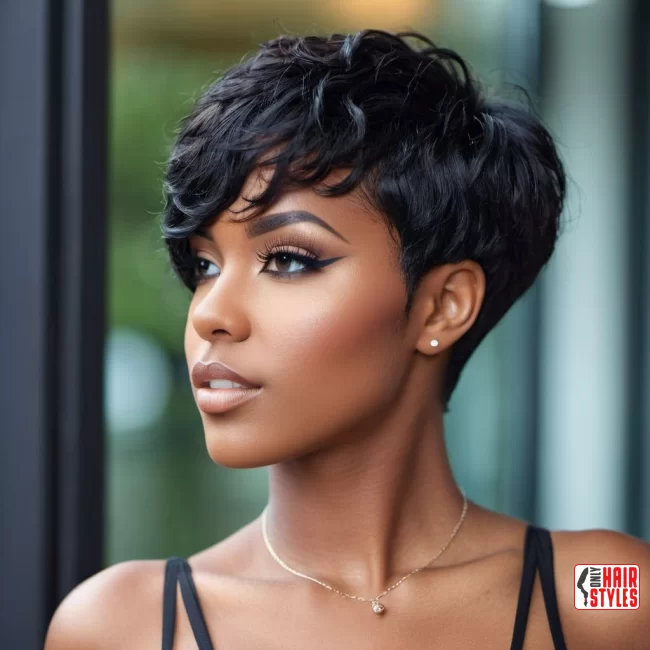 2.&nbsp;Short Weave Hairstyle | 33 Hottest Short Hairstyles For Black Women