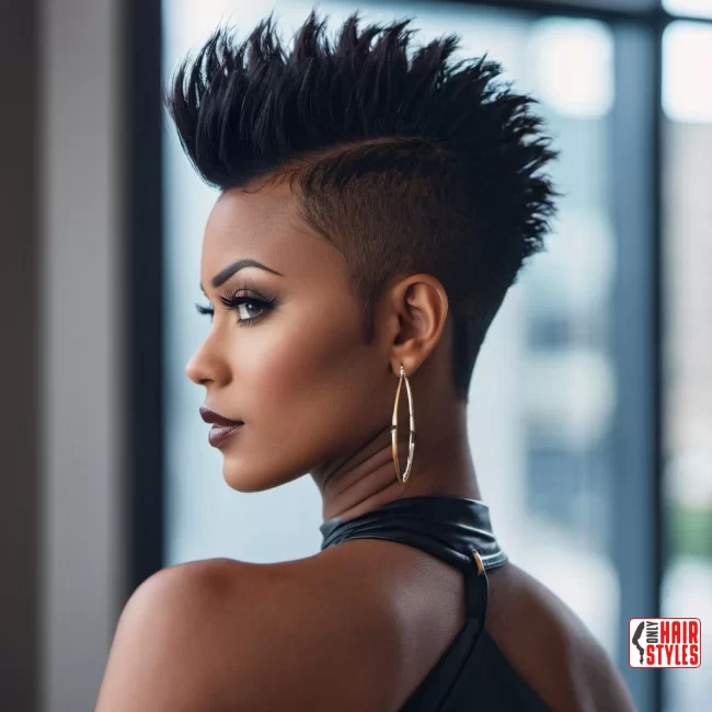 15.&nbsp;Tapered Mohawk | 33 Hottest Short Hairstyles For Black Women