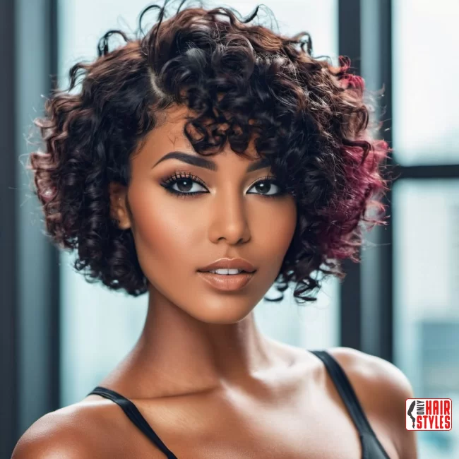 12.&nbsp;Short Curly Bob | 33 Hottest Short Hairstyles For Black Women