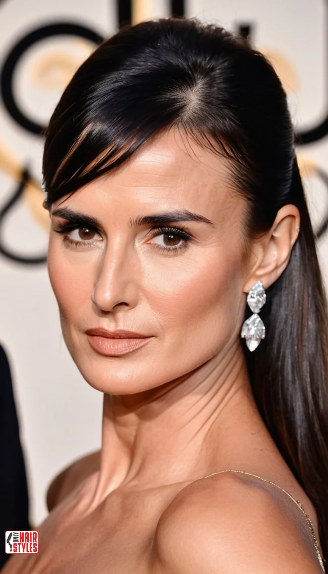 Side-Swept Bangs for&nbsp;Diamond Face Shape | Haircut Ideas Tailored To Your Face Shape: Top Trending Hairstyles For Women In 2024