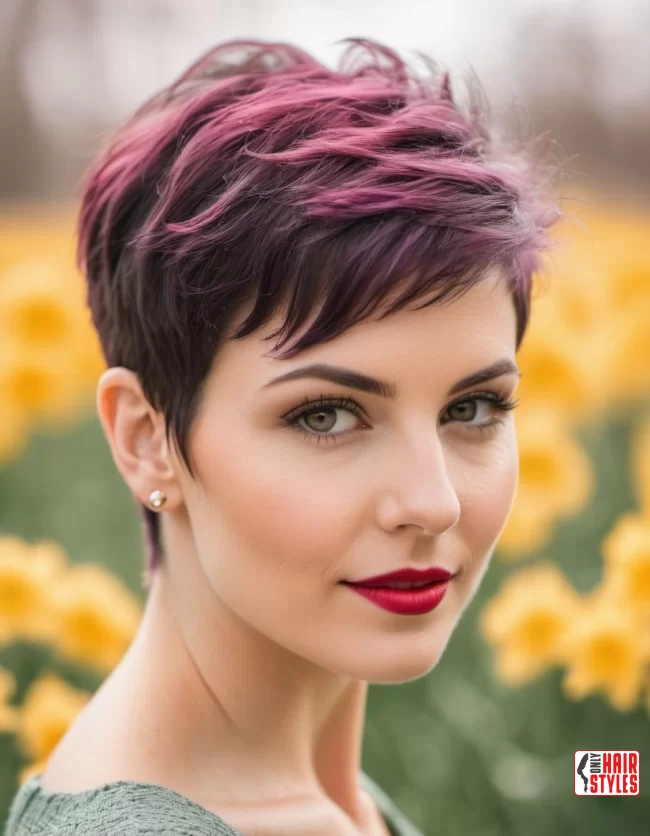 Textured Pixie Cut | Spring Hairstyles For Short Hair: Trendy Looks
